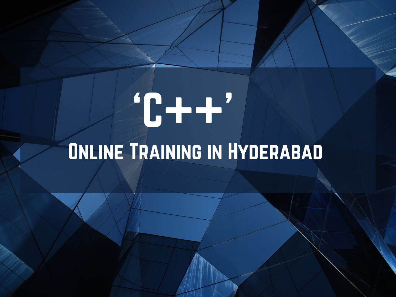 C++ Online Training from India