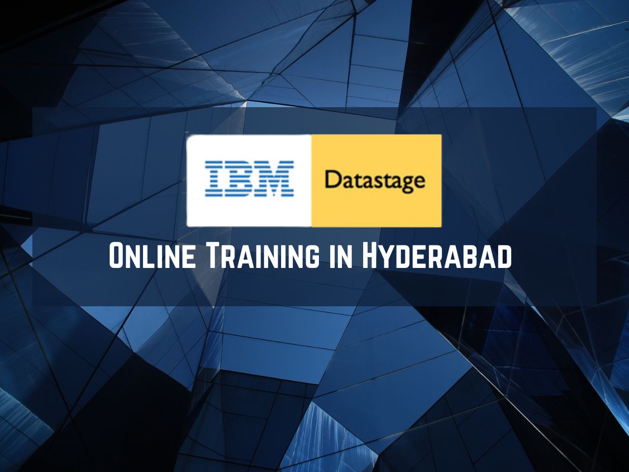 DataStage online Training from India