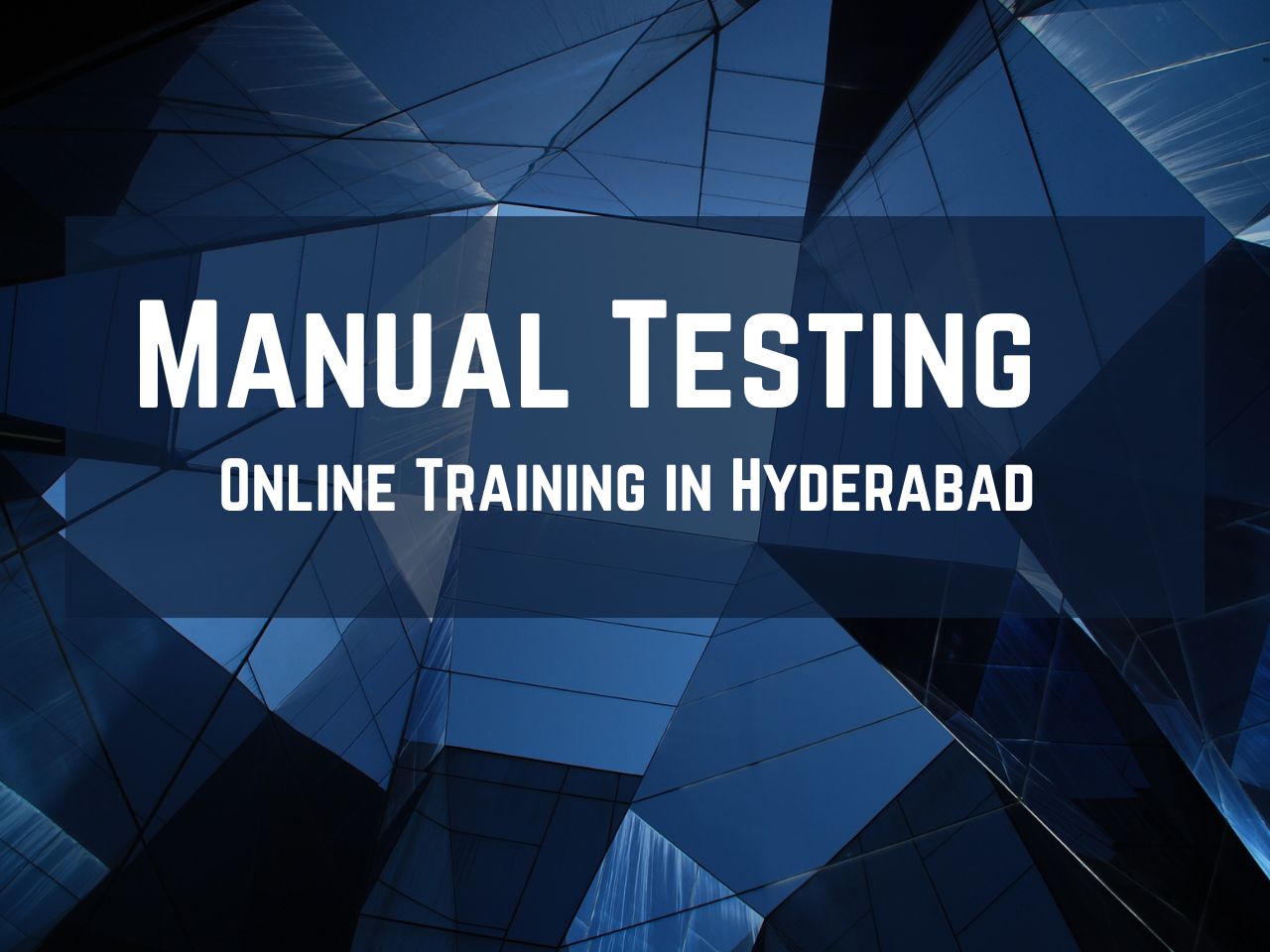 Manual Testing Online Training from India