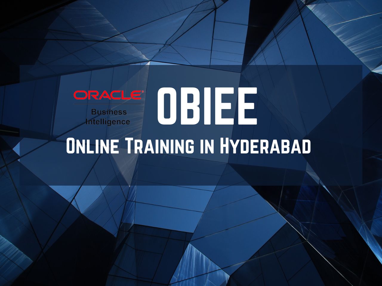 OBIEE online Training from India