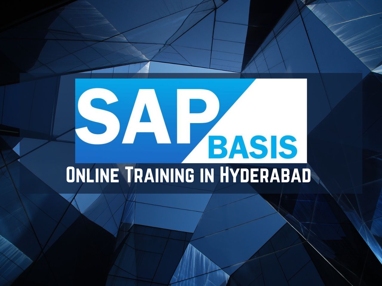 Sap Basis Online Training from India