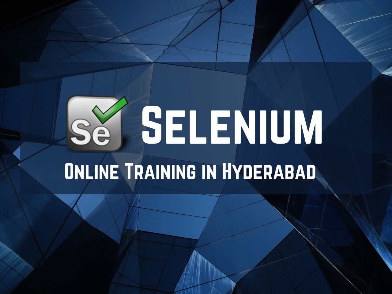 Selenium Online Training from India